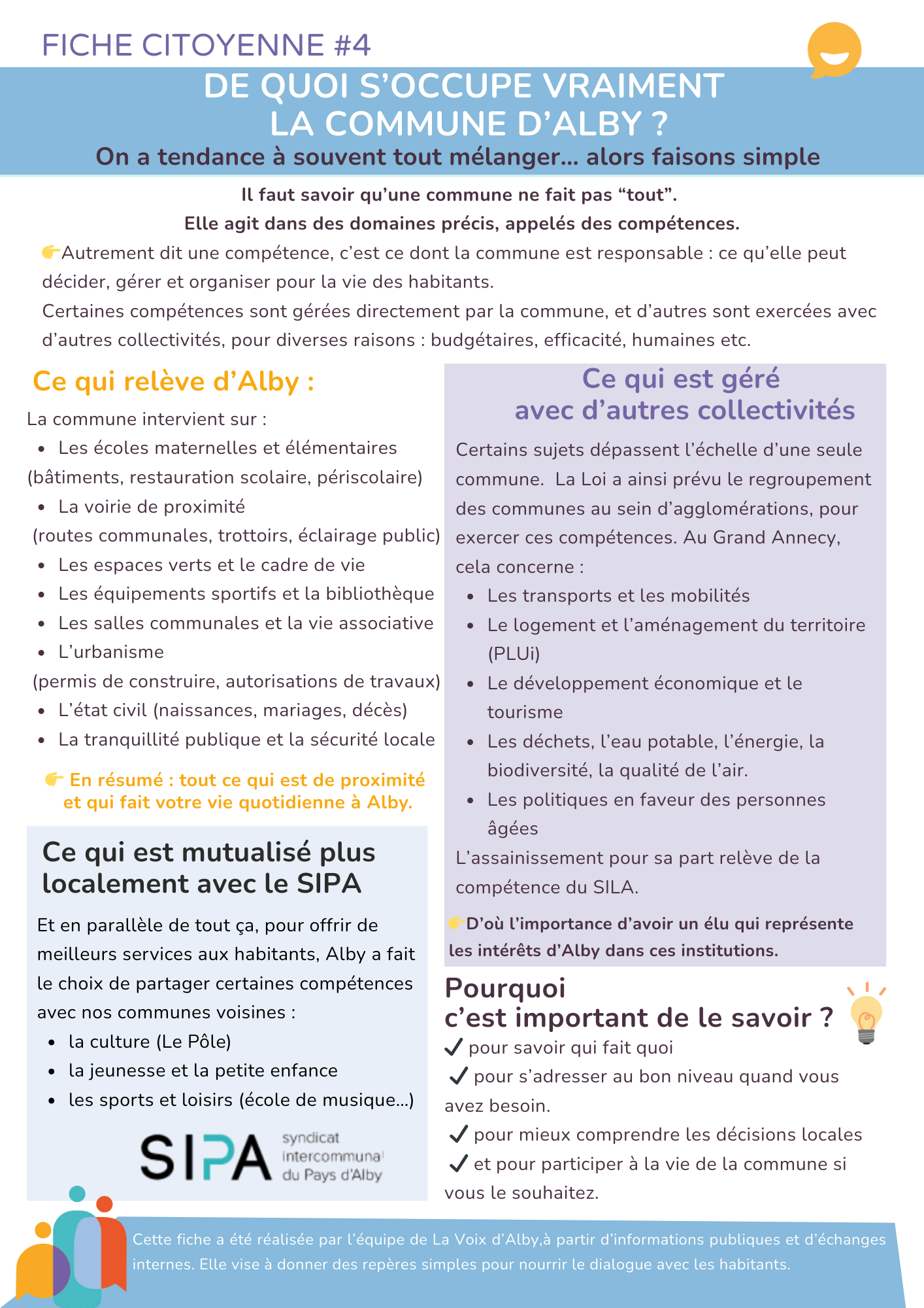 Fiche citoyenne #4 _ Les différentes compétences communales